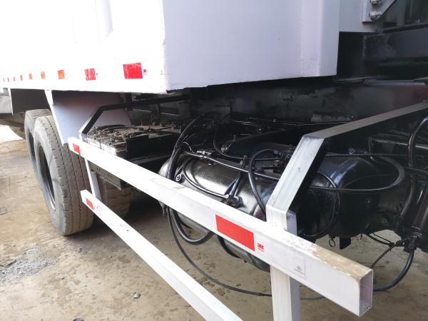 Durable 25 Tons Used Dump Trucks , Japan 10 Wheel Dump Truck PF6 Engine