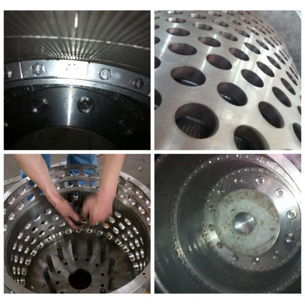 Центрифуга толкателя химической центрифуги большой емкости непрерывная для Деватеринг хлората натрия