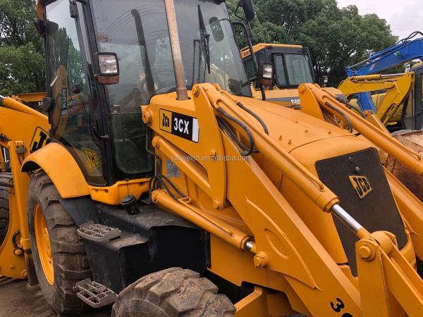 Second Hand JCB 3CX 4CX 4X4 Backhoe Loader with CHAOSHUN Hydraulic Cylinder