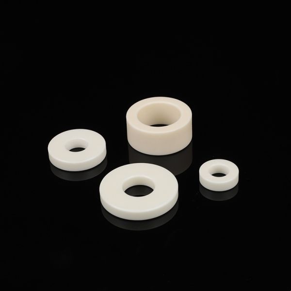 High Temperature Alumina Ceramic Washers Ring Heat Resistance Al2O3 Tube Insulated