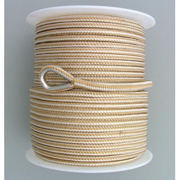 Double Braided Nylon Mooring Rope for Marine Towing and Docking