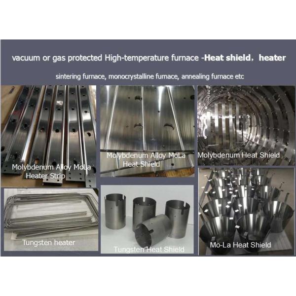 Плита TZM молибдена циркония титана сплавляет, который подвергли механической обработке части смолола яркий