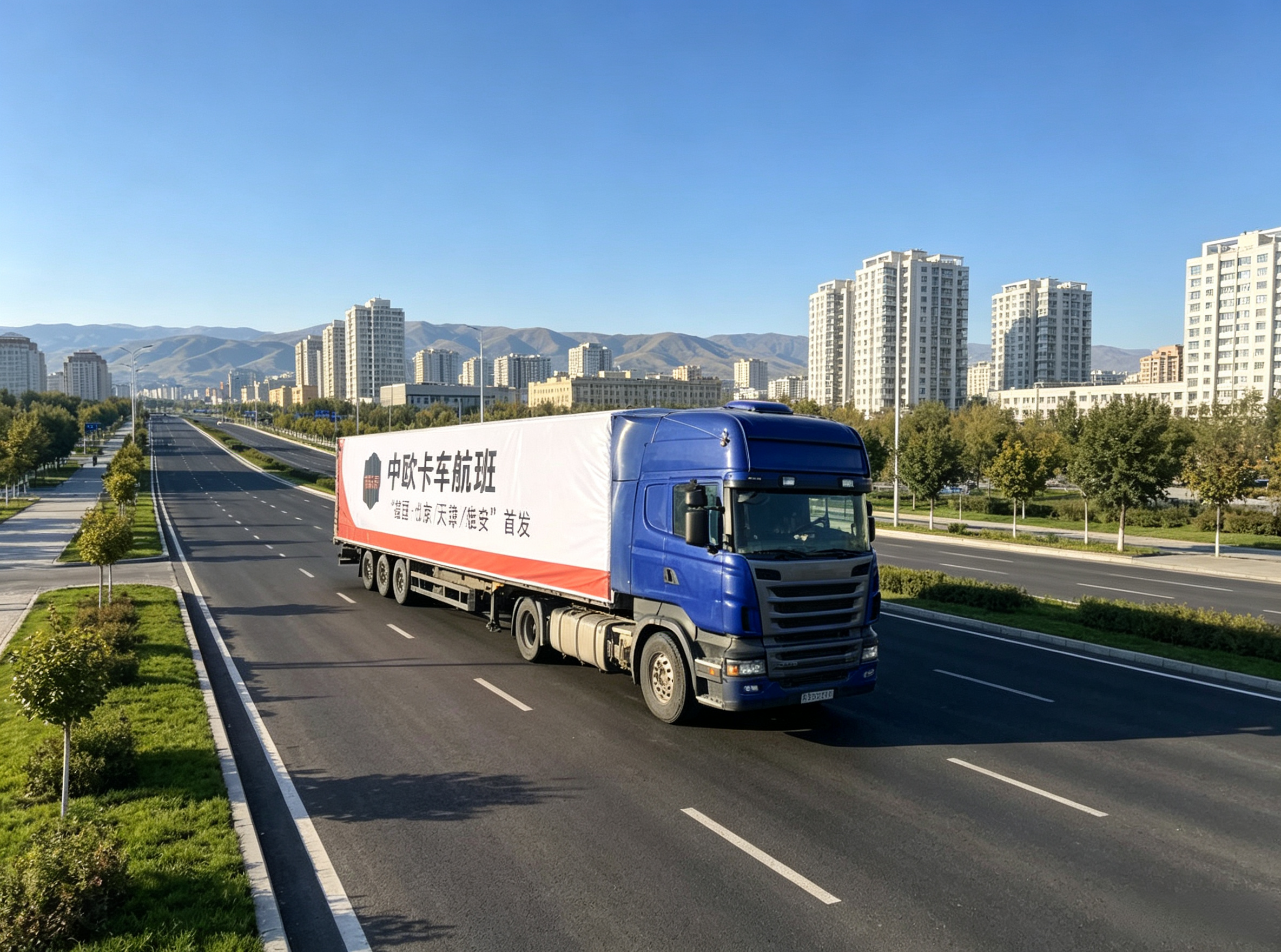 Shipping From China To Germany TIR Truck Freight Service Door To Door TIR Transport