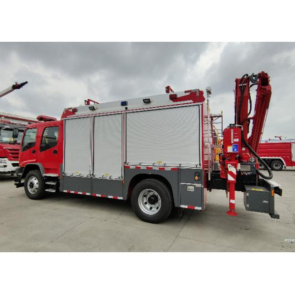 спасательное средство привода 5.5m 100Km/H 4x2 поднимаясь аварийное для спасения и пожаротушения