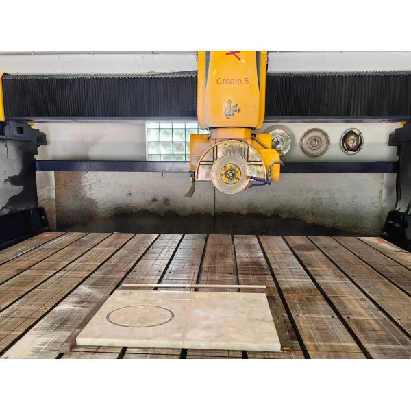 Trend 600 & Promote 600 5 Axis Intelligent Bridge Cutting Machine - Precision Stone Processing Redefined