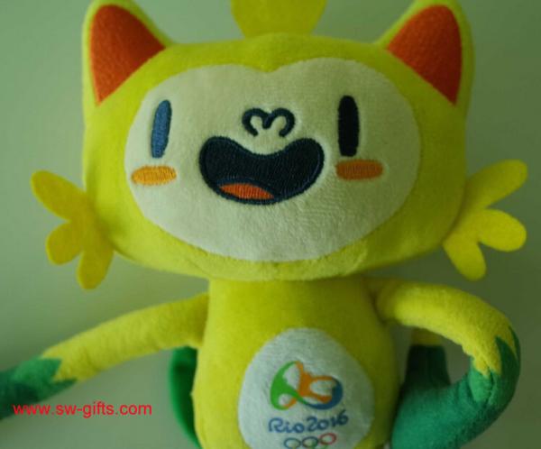 2016 Brazilian Olympic Mascot Vinicius Plush Doll Stuffed Toy 30cm Come From Rio de Janeir