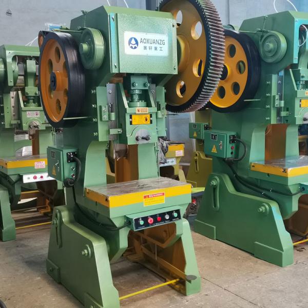 CNC Angle Mechanical Punching Machine 40T 3kw For Air Duct Steel