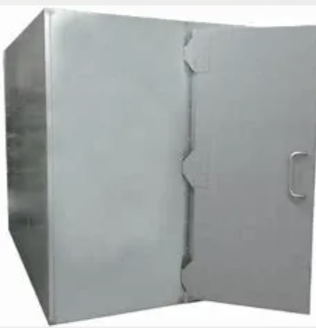 Double Layer Galvanized Steel RF Shielded Room Integrated HVAC System 14KHz 40GHz Attenuation