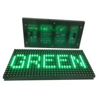 Le module mené vert simple de l'affichage P10 PLONGENT le balayage imperméable extérieur de 32*16 Matrix 1/4