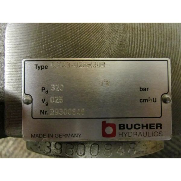 Hydraulic pumps German Bucher gear pumpQX63-125/63-125R119 QX52-050R381 QX63-125/63-125R06 QX52-050R298 QX63-125/63-125R QX52-050R29 factory