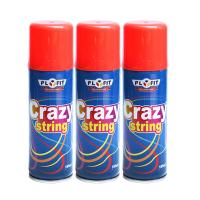 La secuencia tonta del partido de Plyfit rocía el espray loco de la cinta para la Navidad de la celebración de días festivos