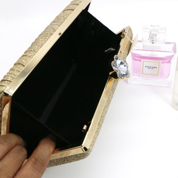 Artificial Leather Evening Clutch Handbag For Women Dinner OEM