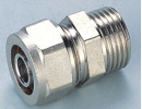 compression brass fitting male straight for PEX-AL-PEX