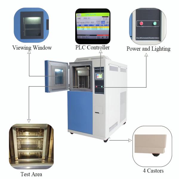 380V 50Hz Thermal Cycling Chamber Basket Type Thermal Shock Test Chamber