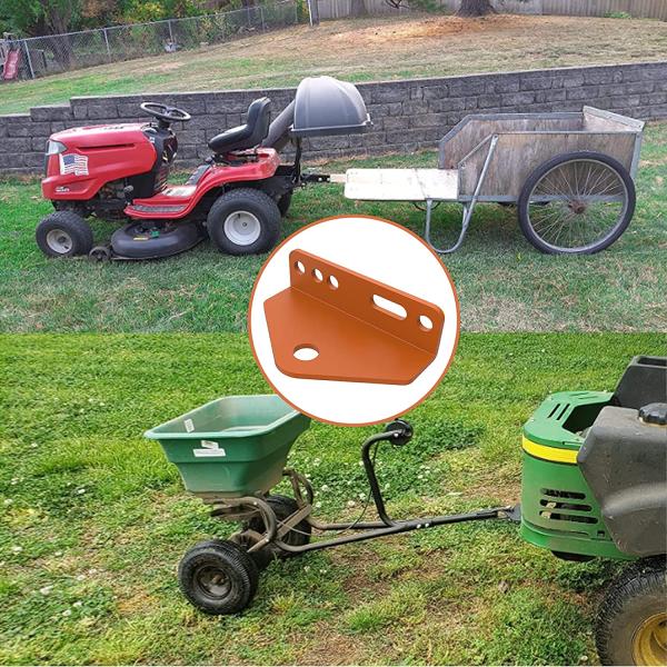 Углеродистая сталь тяжёлая универсальная нулевая поворачивающаяся газонокосилка трейлер прицеп адаптер бракетный приемник