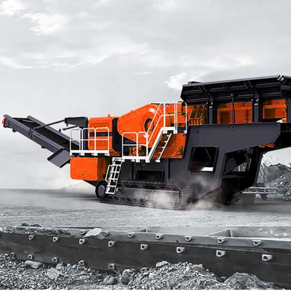 80-250kw Motor Power Mobile Jaw Impact Cone Crusher Plant for 150-300tph Capacity