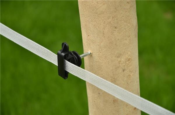 Electric cattle farm fence poly tape QL702G made of stainless steel and PE