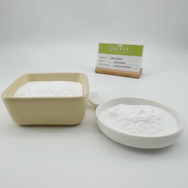 Odorless White Granular Zinc Citrate Dihydrate Cas 546-46-3