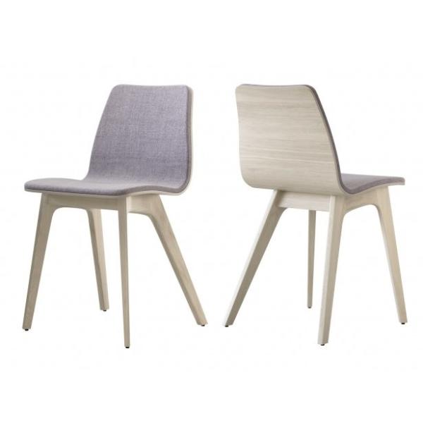 Customized solid wood designer furniture simple hotel dining room deformed dining chair