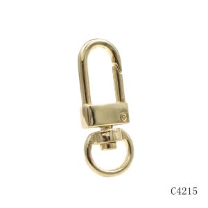 Metal Key Chain Clasp Small Metal Swivel Snap Hook Dog Clips Eco Friendly Hardware