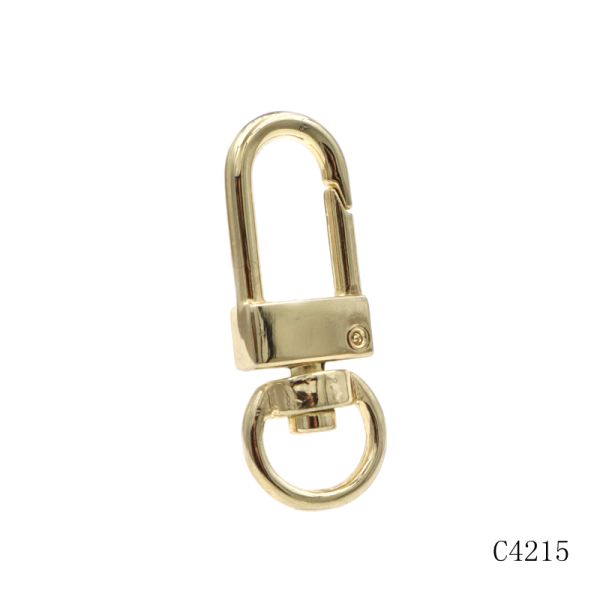 Metal Key Chain Clasp Small Metal Swivel Snap Hook Dog Clips Eco Friendly Hardware