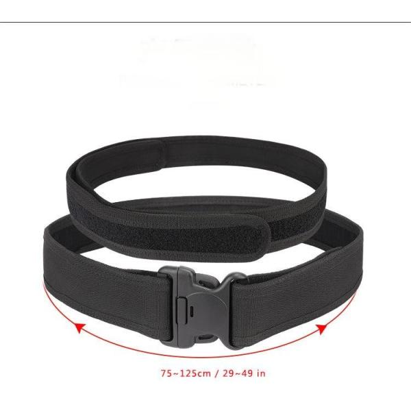 Outdoor Tactical Military Belt With Wear Resistant Nylon Material