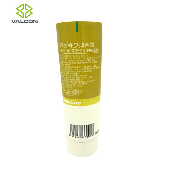 125 ML Pharmaceutical Tube Packaging , Empty Cream Tubes White Screw Cap