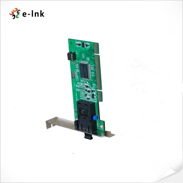 ODM карта 1310nm LAN гигабита PCI-E аксессуаров 100M оптического волокна