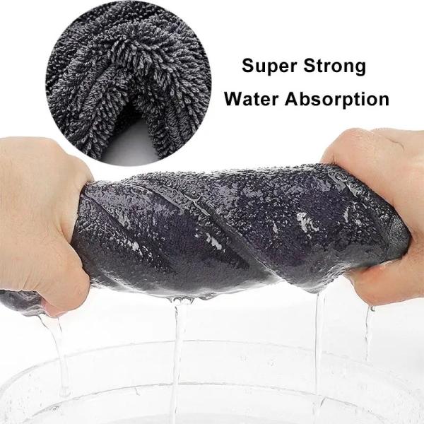 600 GSM Microfiber Car Detailing Towels 40x60cm Customizable
