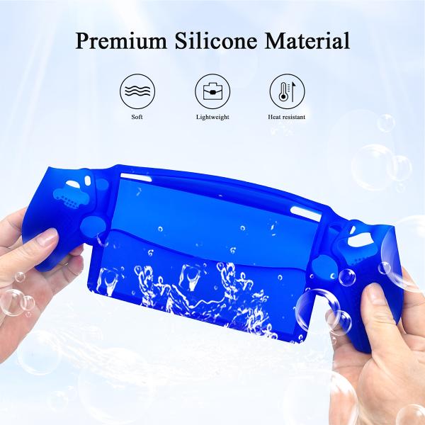Soft Silicone Anti-Slip 3D Points Silicone Protective Case for PS Portal  Remote Player