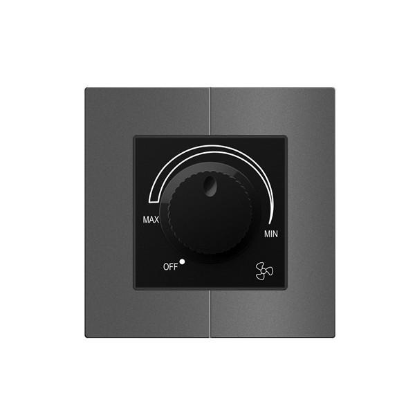86mm Dimmer Light Switches , 220VAC 50/60Hz Knob Dimmer Switch