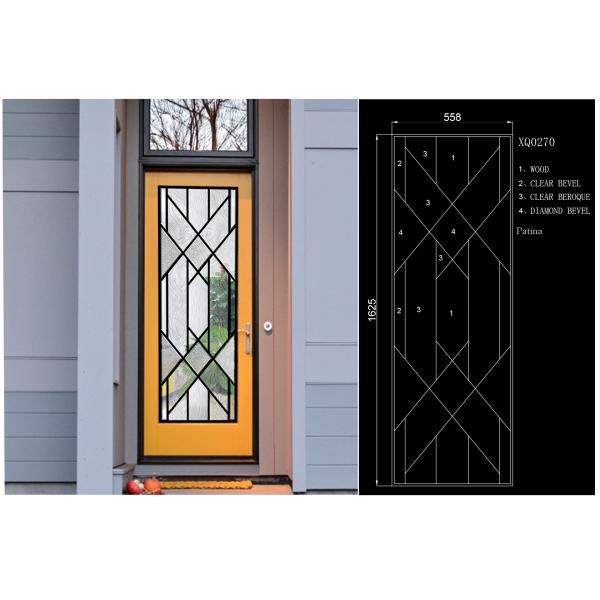 Рассеянный свет строя дневной свет декоративных листовых стекл античный латунный