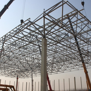 Фабрика Prefab света склада дизайна стальная полиняла гальванизированный