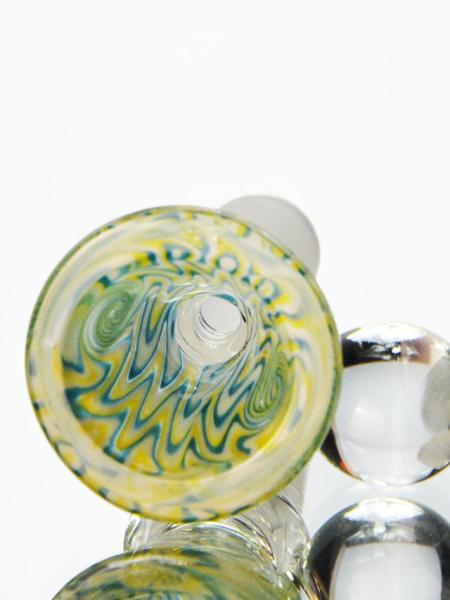 14mm Glass Water Bong Bowl 2 Inch Rasta Martini Bowl Piece
