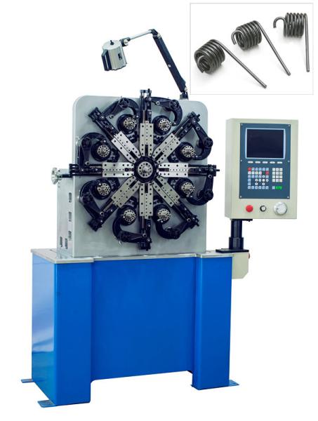 High Accurate CNC Spring Forming Machine With Wire Feeding Axis