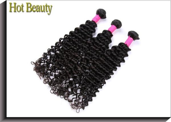 Grade 5A Virgin Brazilian Hair Deep Wave 10-30 Inch Brazilian Human Hair Extensions