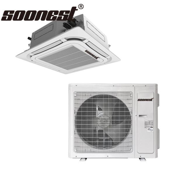 2023 Air Conditioner Ceiling Rubber Pad New Chilled Water Fan Coil Embedded Ceiling Fan Coil Unit Small Air Conditioner