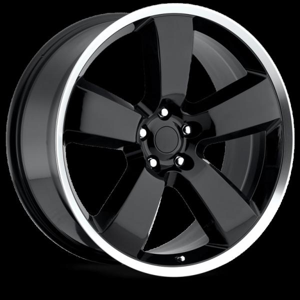 Silver Black 1111 Dodge Replica Wheels 22x9 22 Inch Dodge Charger Replica Rims
