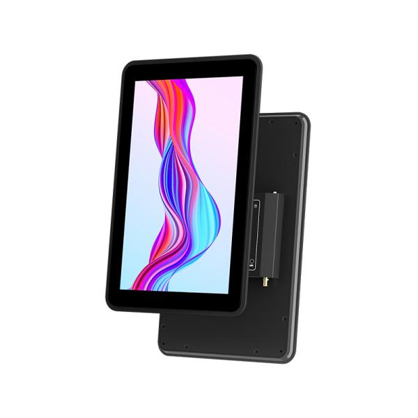 Display industrial de panel plano de 15 pulgadas de montaje vertical con pantalla táctil capacitiva Computadora para quiosco de autoservicio Quiosco de pago