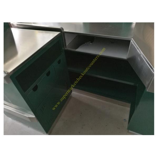 Stainless Steel Supermarket Checkout Counter