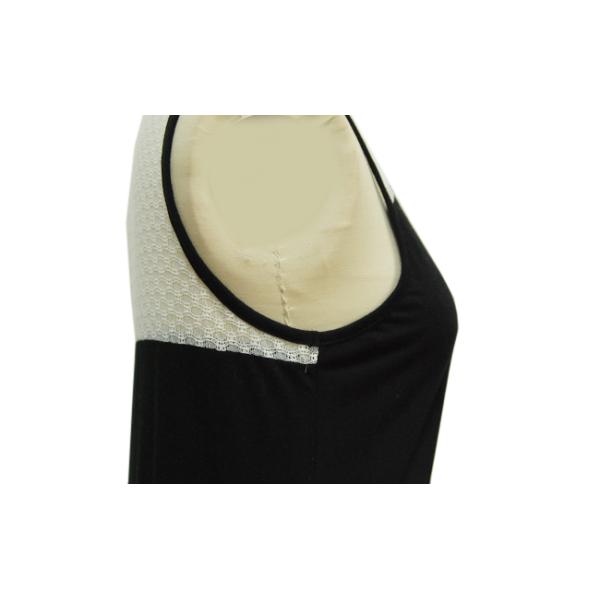 Cosy Ladies Night Dresses Sleepwear Jersey Sleeveless Dress Lace Contast Binding