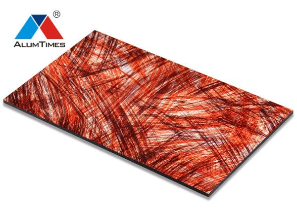 Fireproof Aluminum Composite Panels With PE Coated PVDF Coated