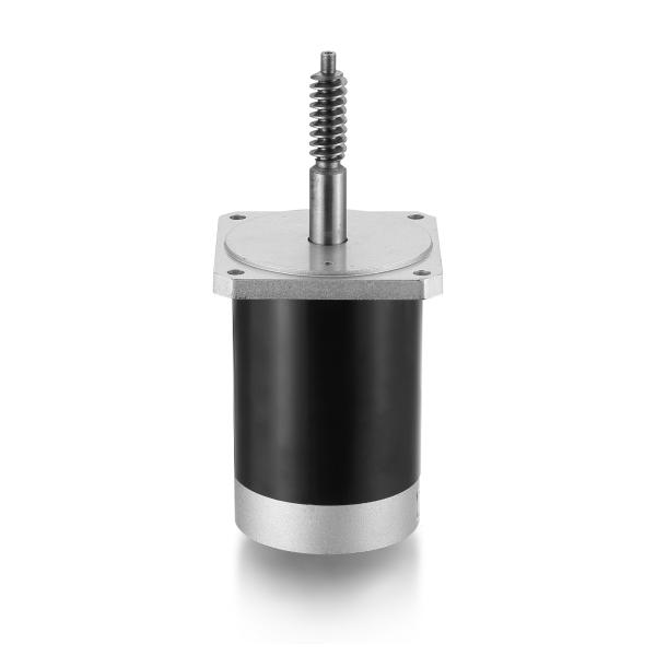 Adjustable Speed and Reverse 24V 100W Brushed DC Motor for Black Industrial Machinery