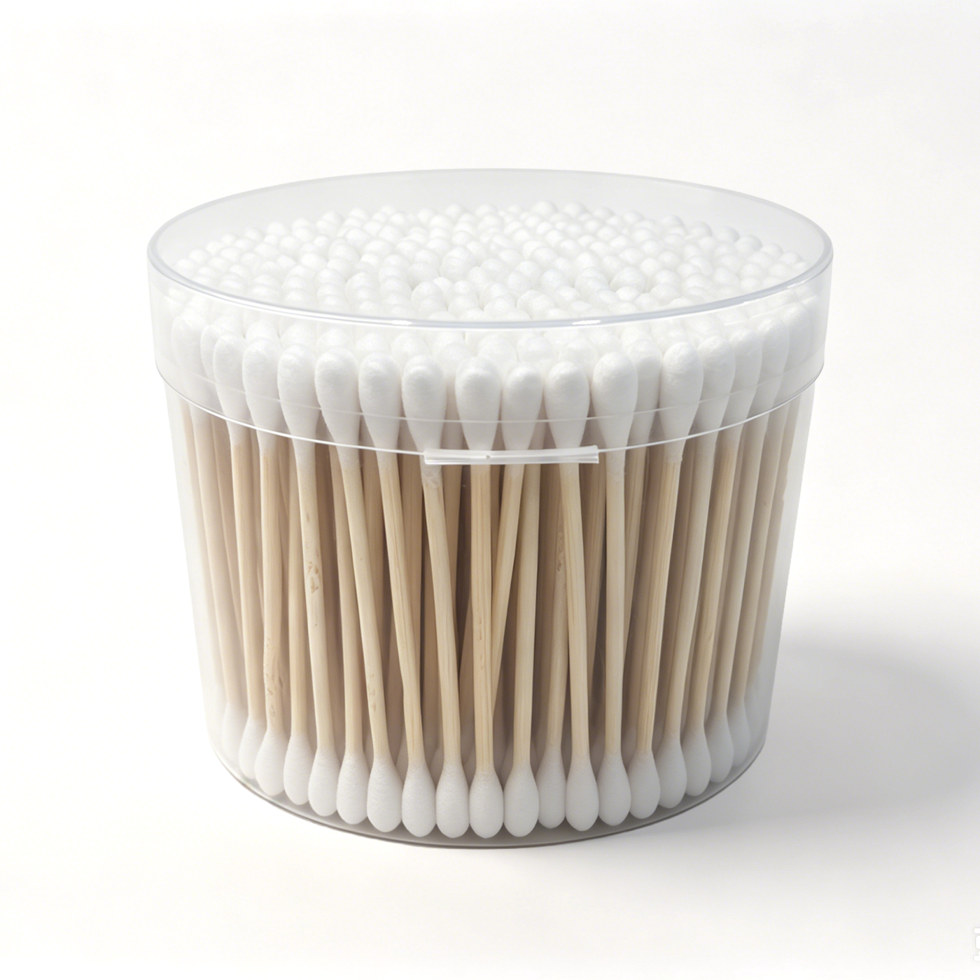 Lint Free Bamboo Cotton Swabs OEM Double Tipped Cotton Swabs