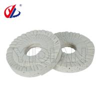 Roue de polissage en coton 150*50*20 pour machines à bandes de bordure