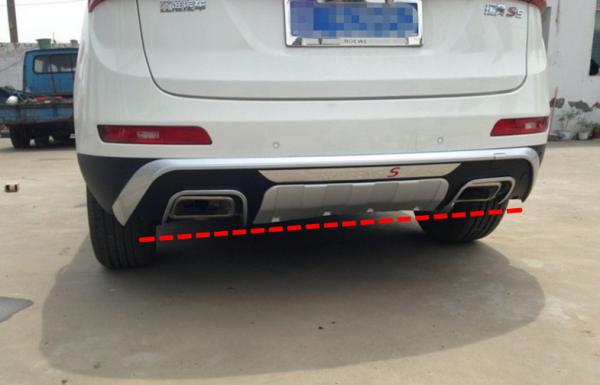 JAC S5 2013 Customized ABS Blow Molding Front Guard and Rear Guard