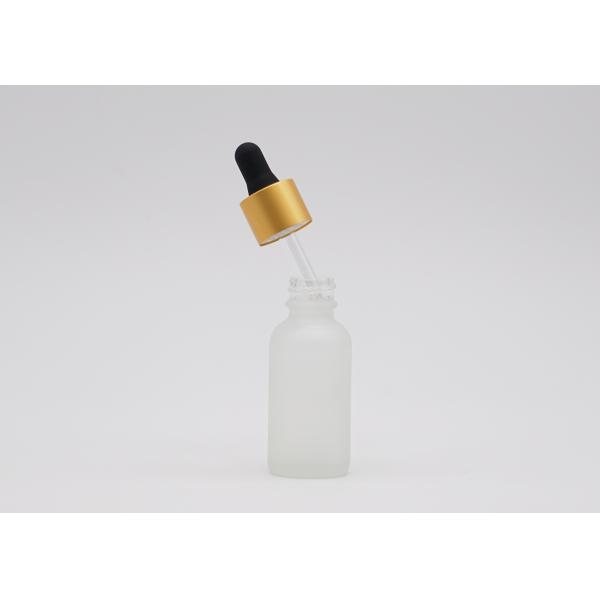 замороженные 50мл бутылки ясного эфирного масла бутылки масла стеклянные с штейновой капельницей золота