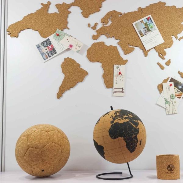 Custom Size  Soccer Ball Cork Football Eco Friendly Fun Every Occasion