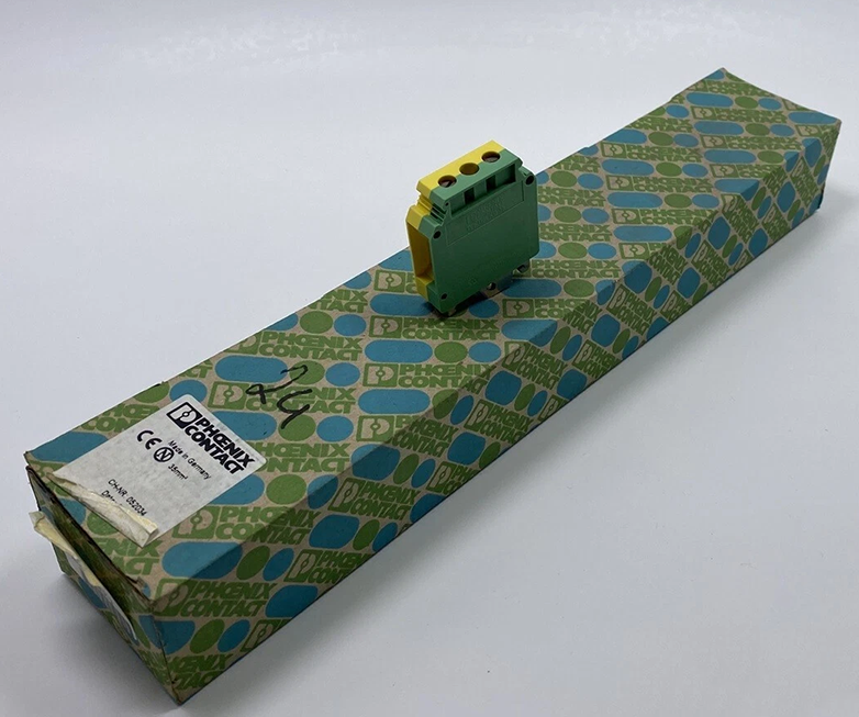 0444019 USLKG 35 Din Rail Screw Terminal Block Protective Conductor Terminal Block