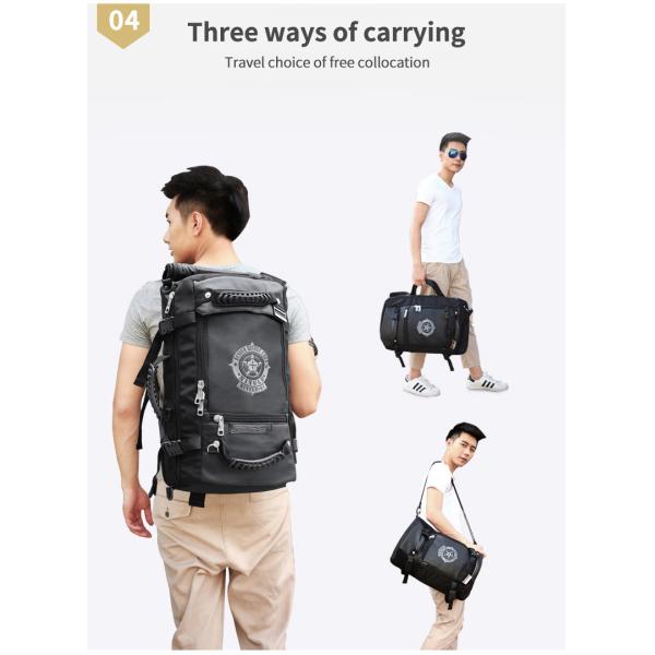 На открытом воздухе 36-57 литровый супербольшой рюкзак